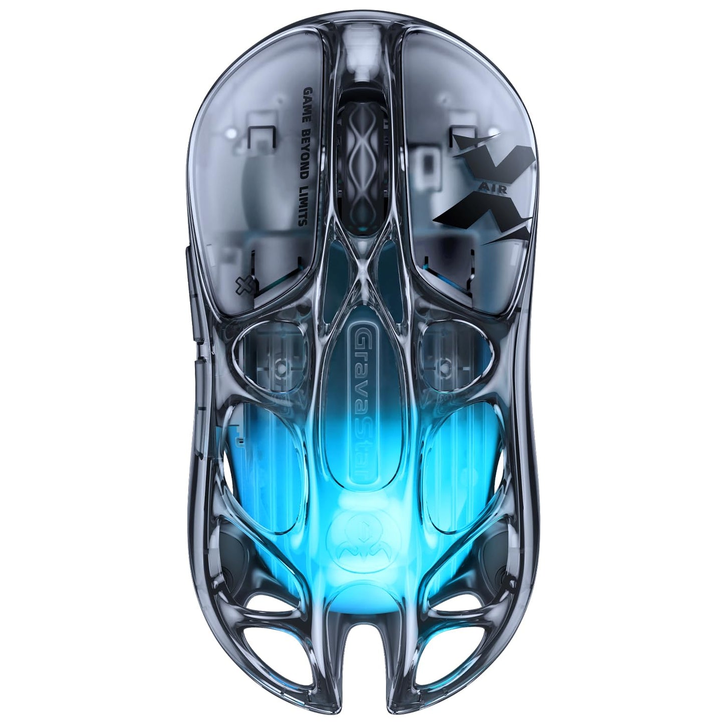 Wireless Gaming Mouse with Futuristic Design