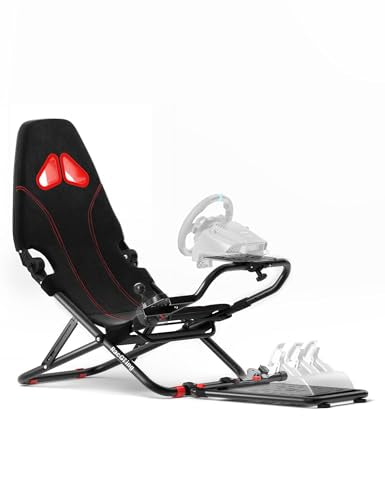 Foldable Racing Simulator Cockpit for Gaming Wheels