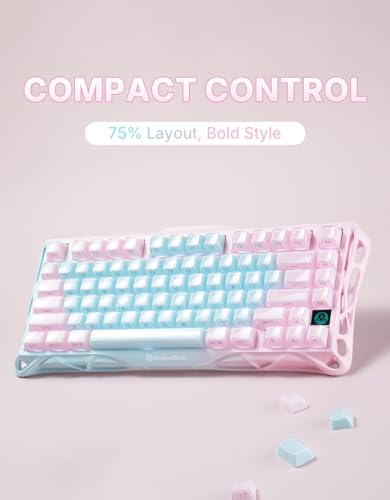 75% Wireless Mechanical Gaming Keyboard with RGB
