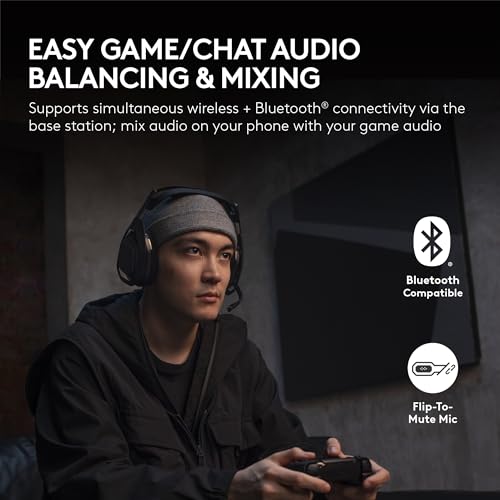 Wireless Gaming Headset with Base Station