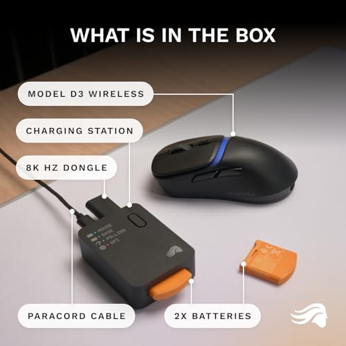 Wireless Gaming Mouse with Ultralight Design