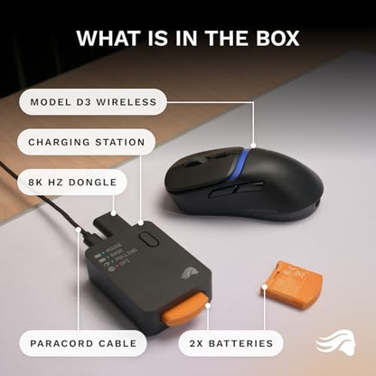 Wireless Gaming Mouse with Ultralight Design