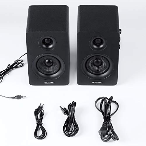 Active Bluetooth Bookshelf Speakers with DAC