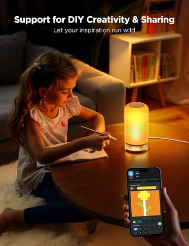 RGBIC Smart Table Lamp with Touch Control