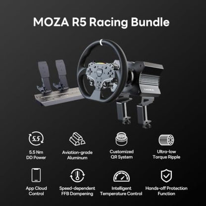 Direct Drive Racing Simulator Wheel Bundle