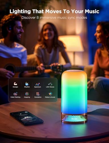 RGBIC Smart Table Lamp with Touch Control