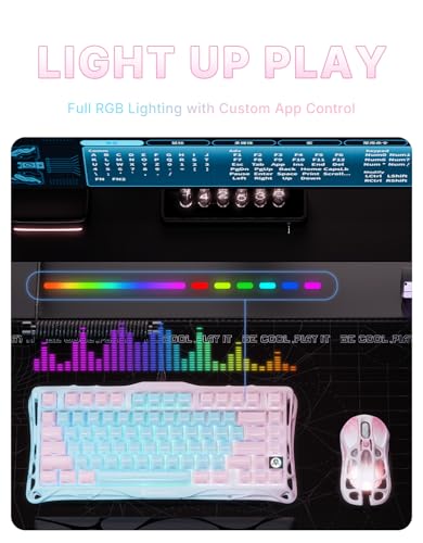 75% Wireless Mechanical Gaming Keyboard with RGB