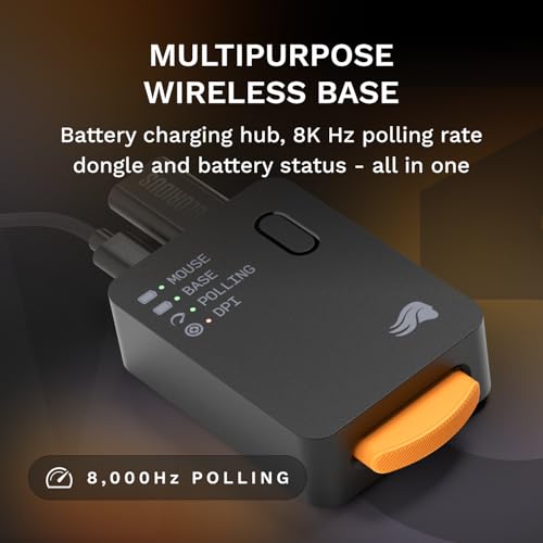 Wireless Gaming Mouse with Ultralight Design