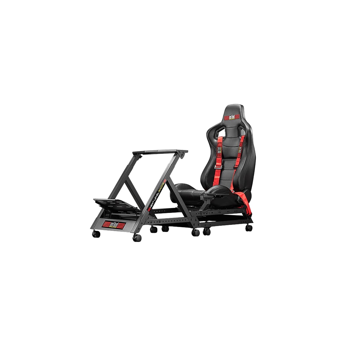 GT Racing Simulator Cockpit with Adjustable Seat