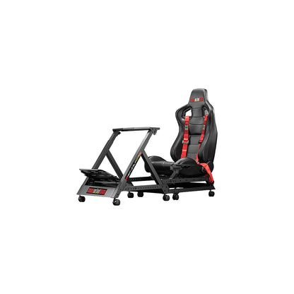 GT Racing Simulator Cockpit with Adjustable Seat