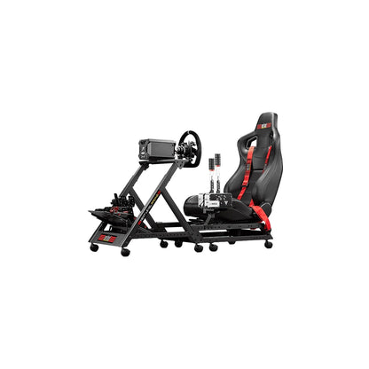 GT Racing Simulator Cockpit with Adjustable Seat