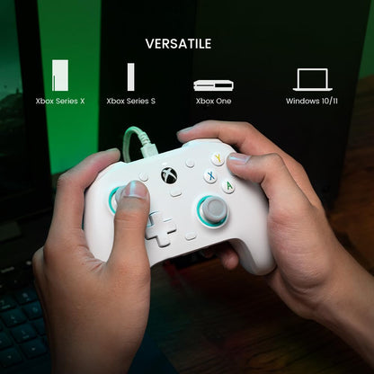 Wired Gaming Controller with Hall Effect Joysticks