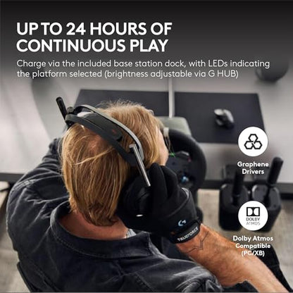 Wireless Gaming Headset with Base Station