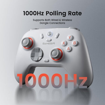Wireless PC Gaming Controller with Hall Effect Joysticks