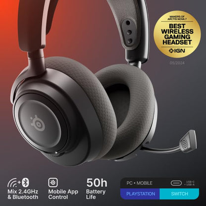 Wireless Gaming Headset with Multi-Platform Support