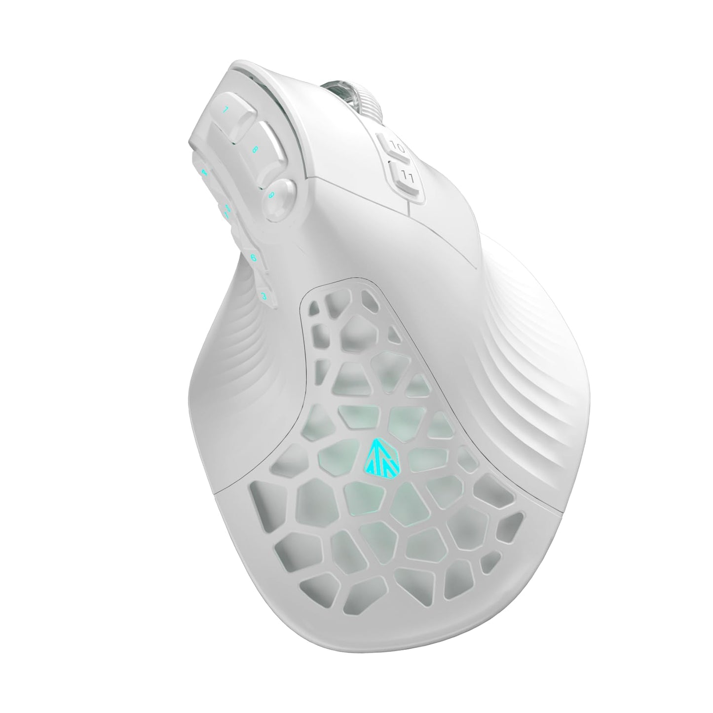 Vertical MMO Gaming Mouse with Custom Buttons