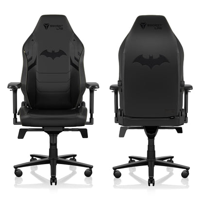 Leatherette Ergonomic Gaming Chair in Black
