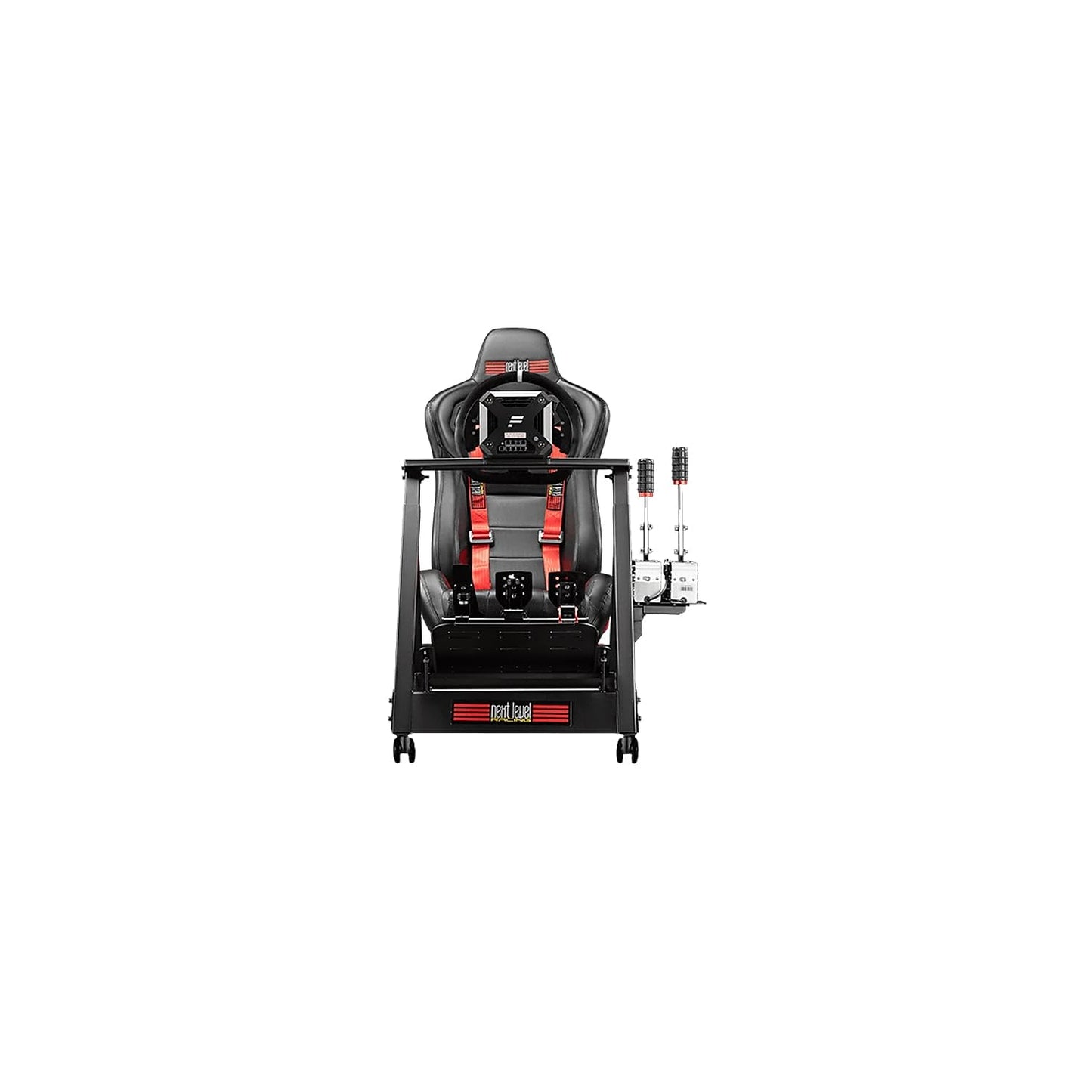 GT Racing Simulator Cockpit with Adjustable Seat
