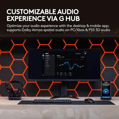 Wireless Gaming Headset with Base Station