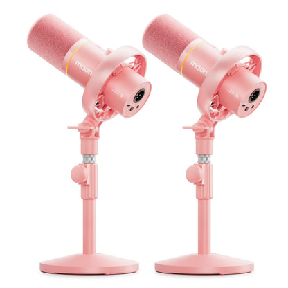 Wireless XLR USB Dynamic Microphone for Streaming