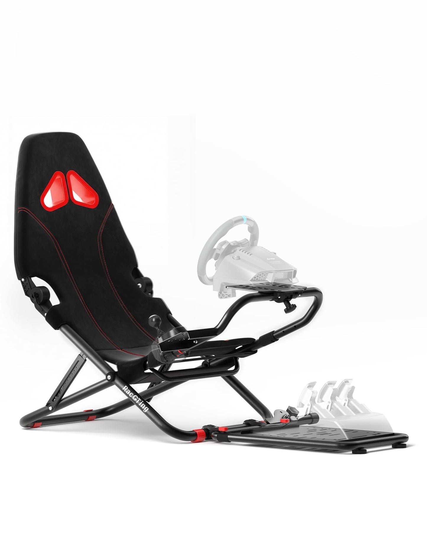 Foldable Racing Simulator Cockpit for Gaming Wheels