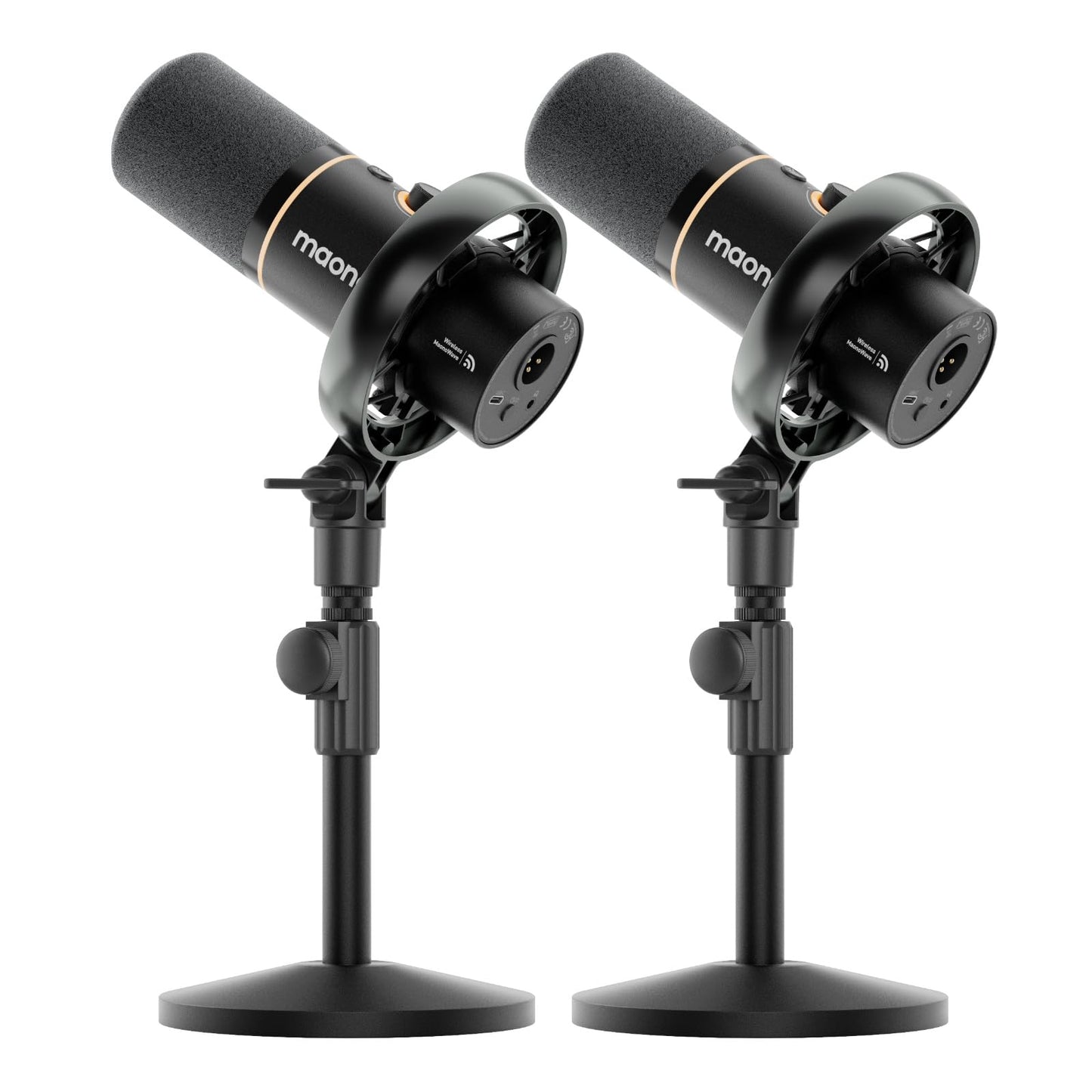 Wireless XLR USB Dynamic Microphone for Streaming