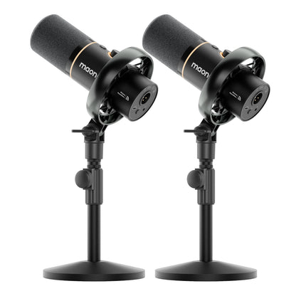 Wireless XLR USB Dynamic Microphone for Streaming