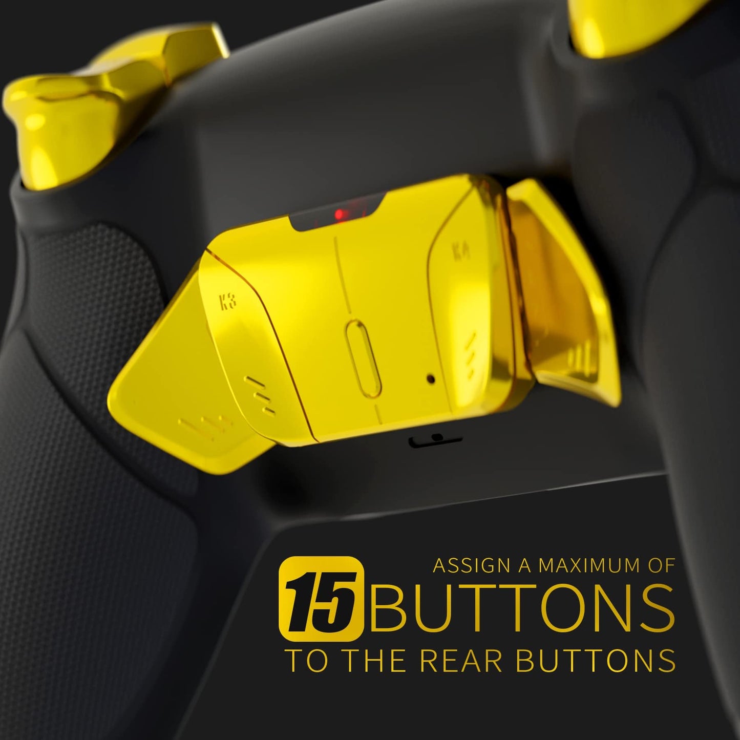Pro Gaming Controller with Hall Effect Buttons