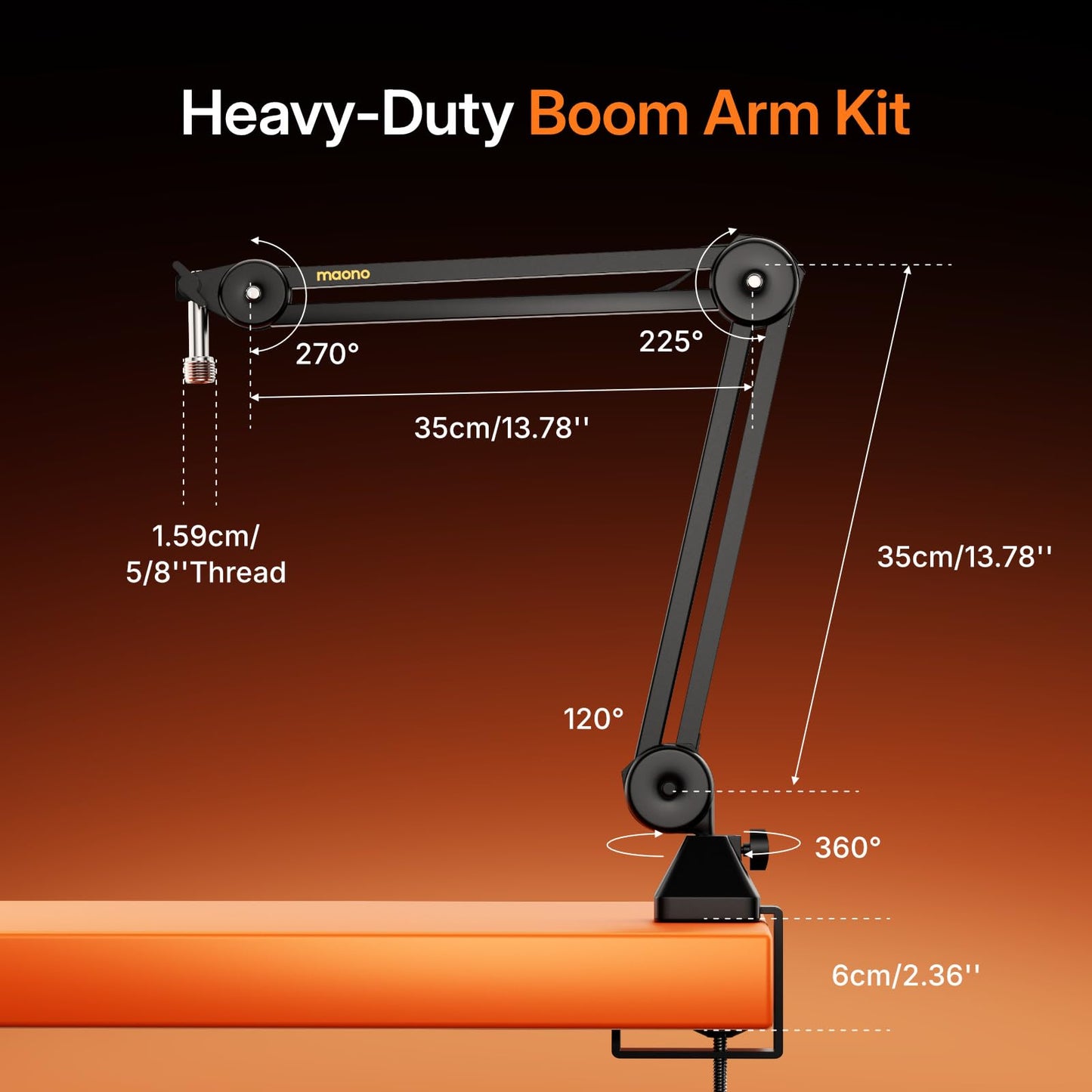 Wireless XLR USB Dynamic Microphone for Streaming