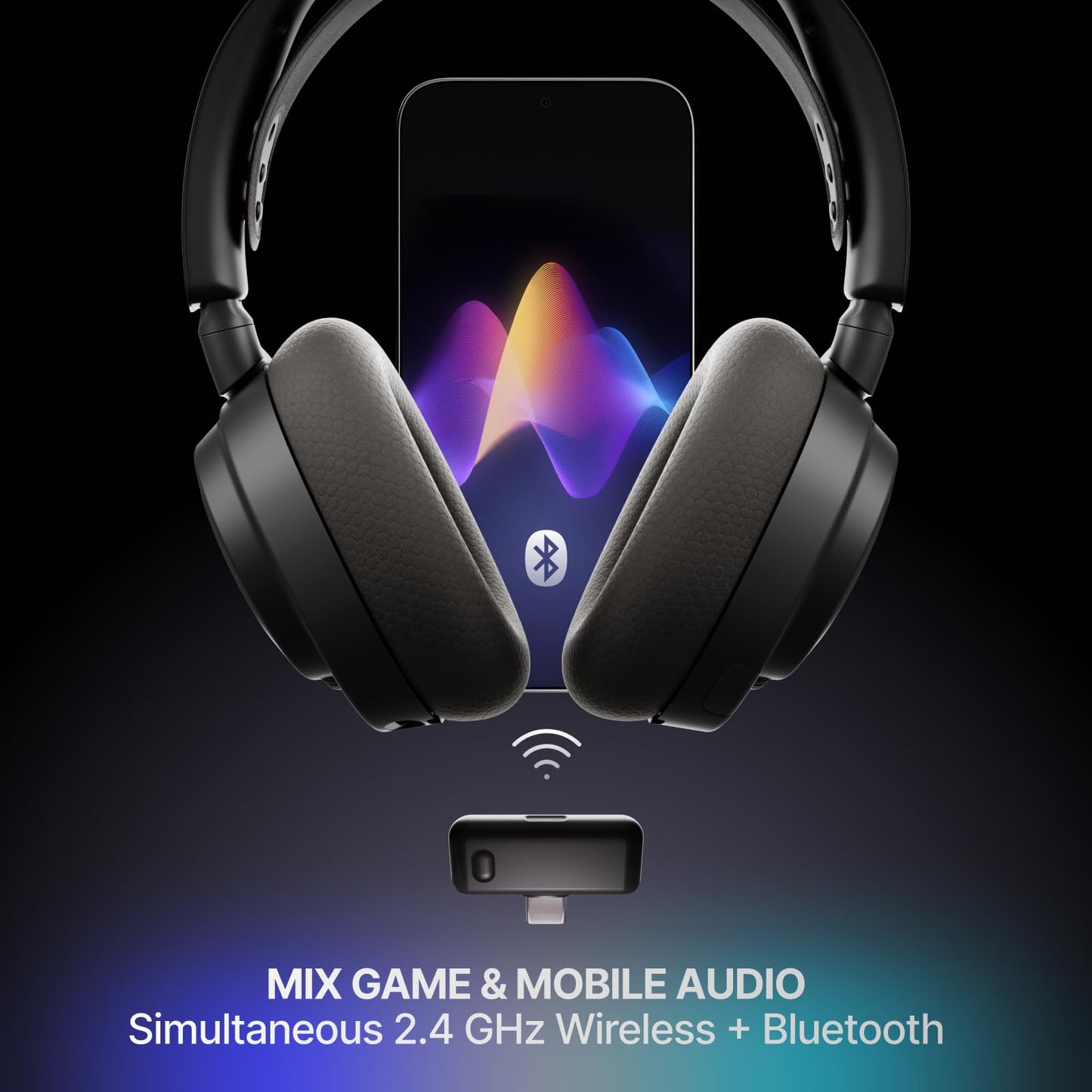 Wireless Gaming Headset with Multi-Platform Support