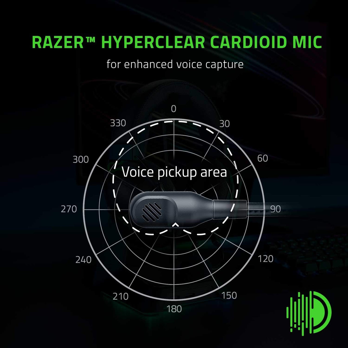 Lightweight Gaming Headset with Noise Isolation