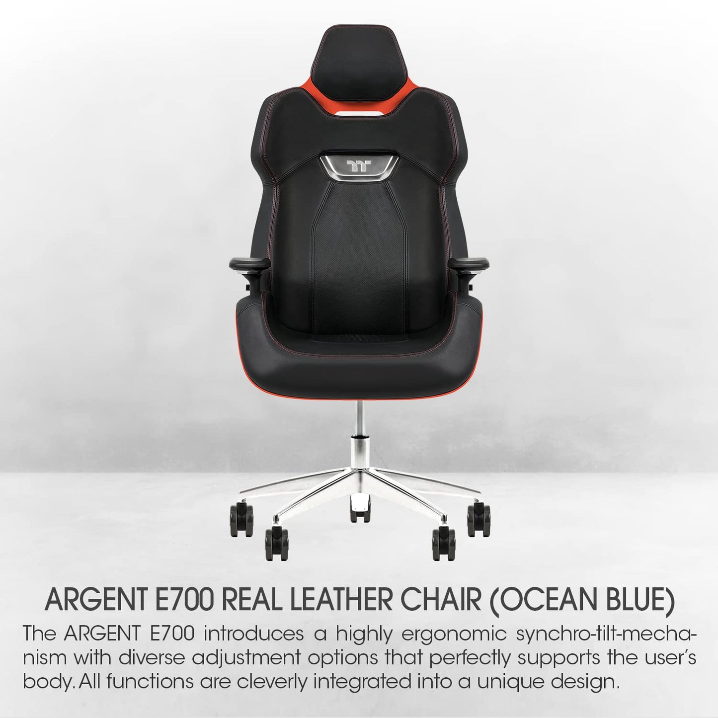 Real Leather Ergonomic Gaming Chair