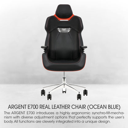 Real Leather Ergonomic Gaming Chair