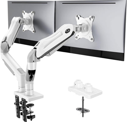 Dual Monitor Stand with Adjustable Desk Mount
