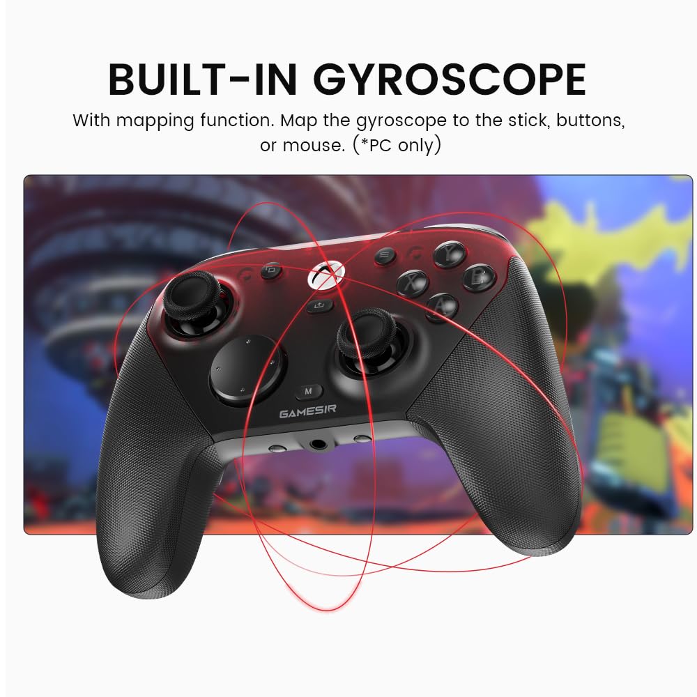 Wired Xbox Gaming Controller with Hall Effect Joysticks
