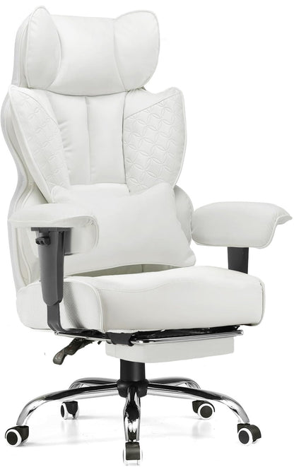 Big and Tall Ergonomic Gaming Chair with Footrest