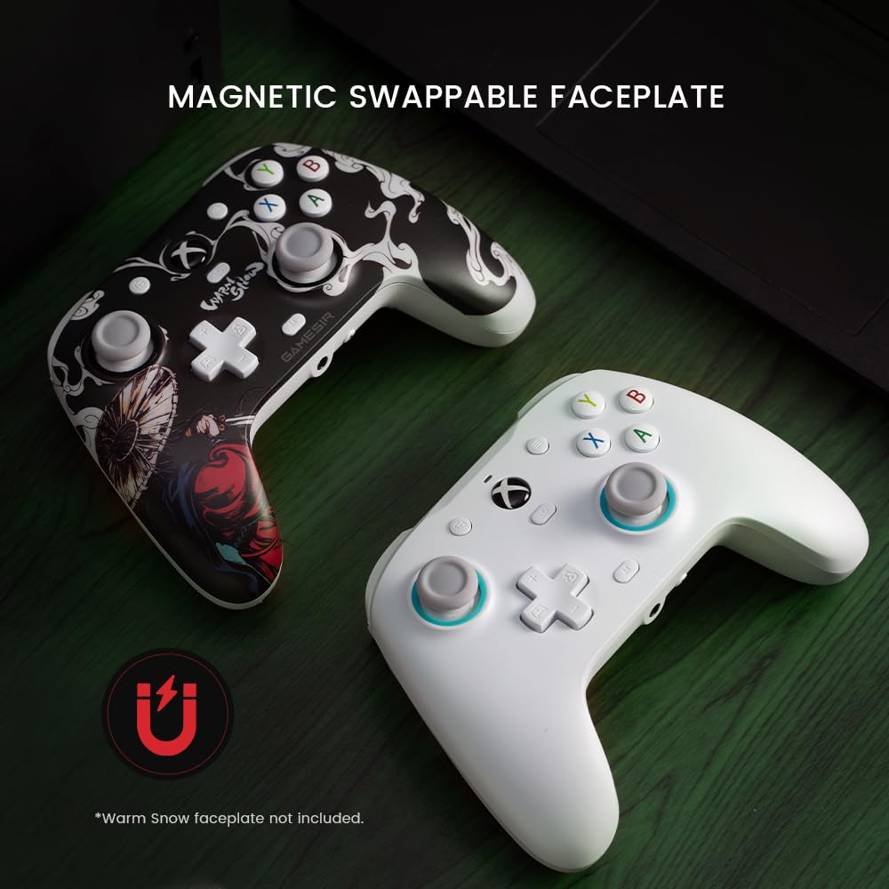 Wired Gaming Controller with Hall Effect Joysticks