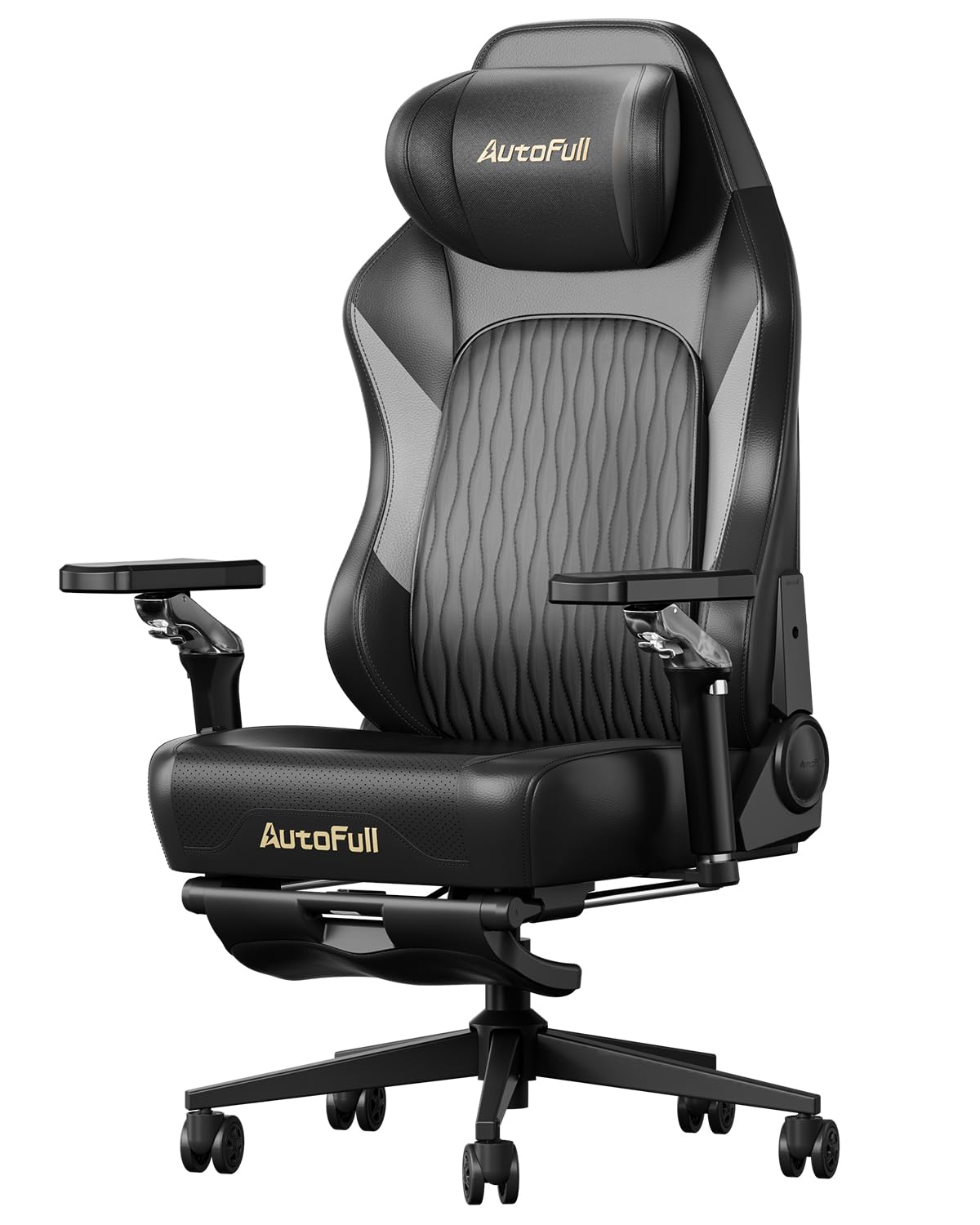 Ergonomic Gaming Chair with Heated Lumbar Support