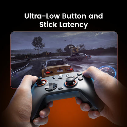 Wireless PC Gaming Controller with Hall Effect Joysticks