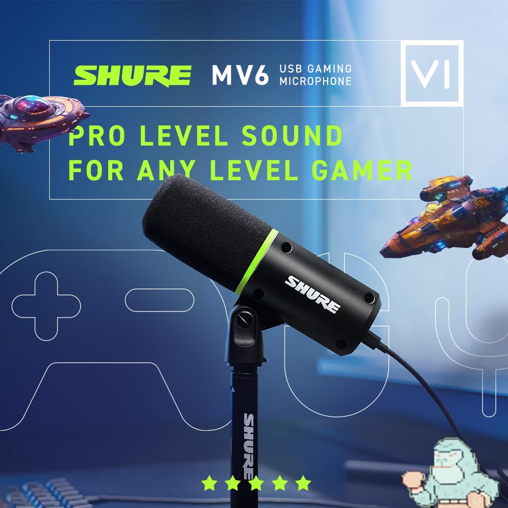 USB Gaming Microphone for Streaming and Recording