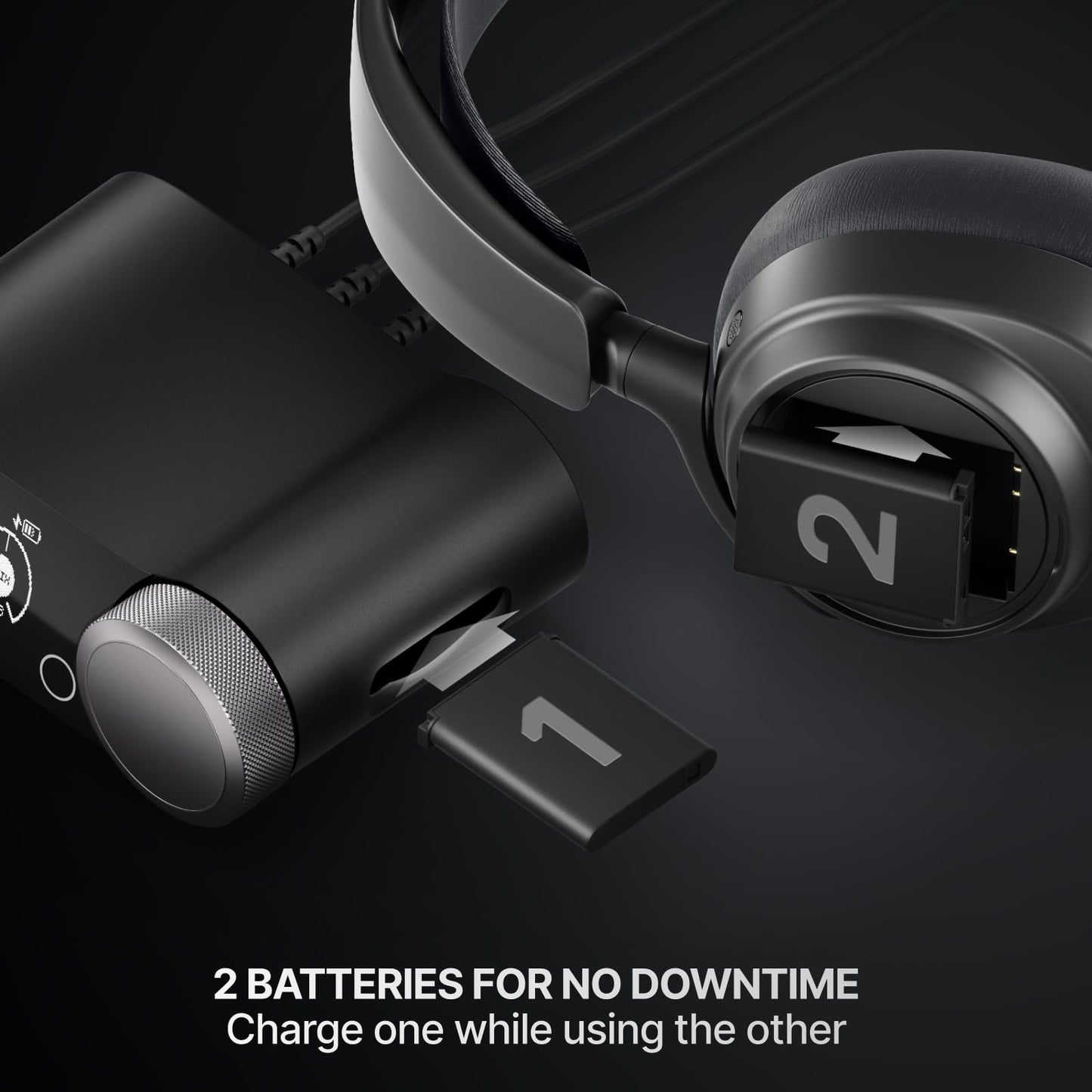 Hi-Res Wireless Gaming Headset with Premium Audio