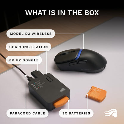 Wireless Gaming Mouse with Ultralight Design