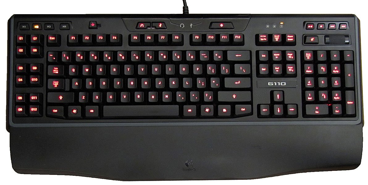 Wired Gaming Keyboard with Media Controls