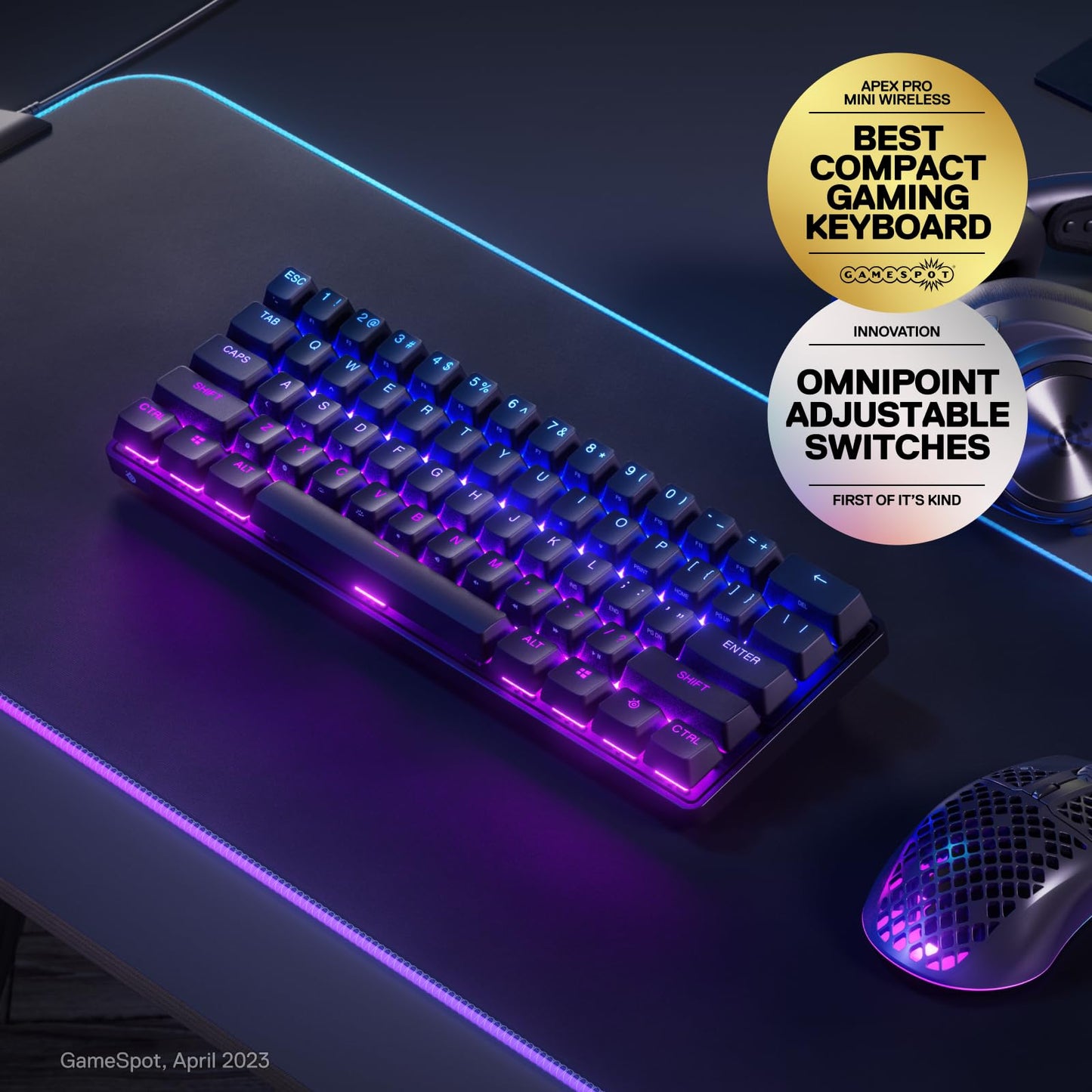 TKL Magnetic Switch Gaming Keyboard with RGB