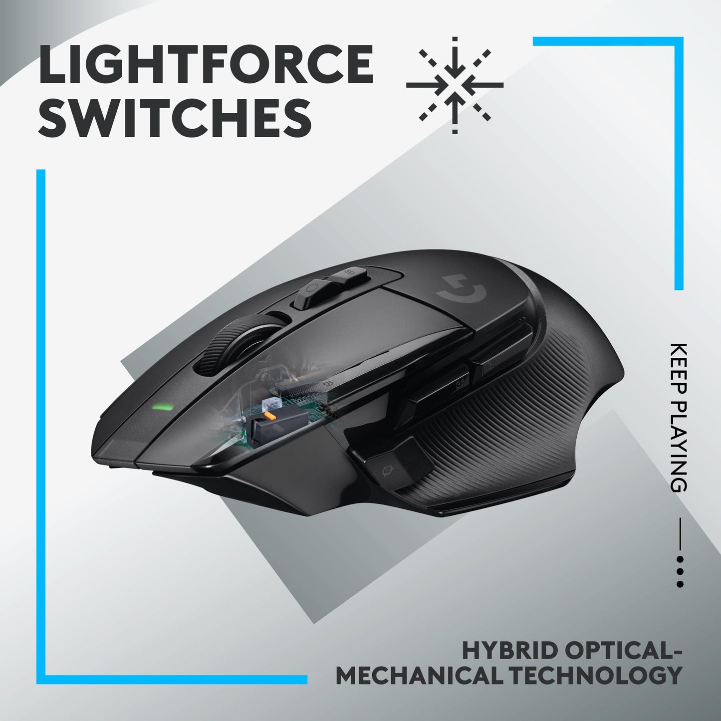 Wireless Gaming Mouse with RGB and Precision Sensor