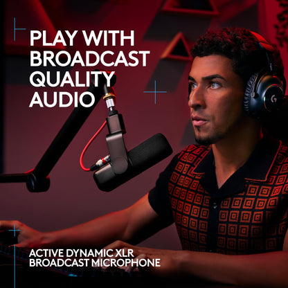 Dynamic XLR Microphone for Studio Recording