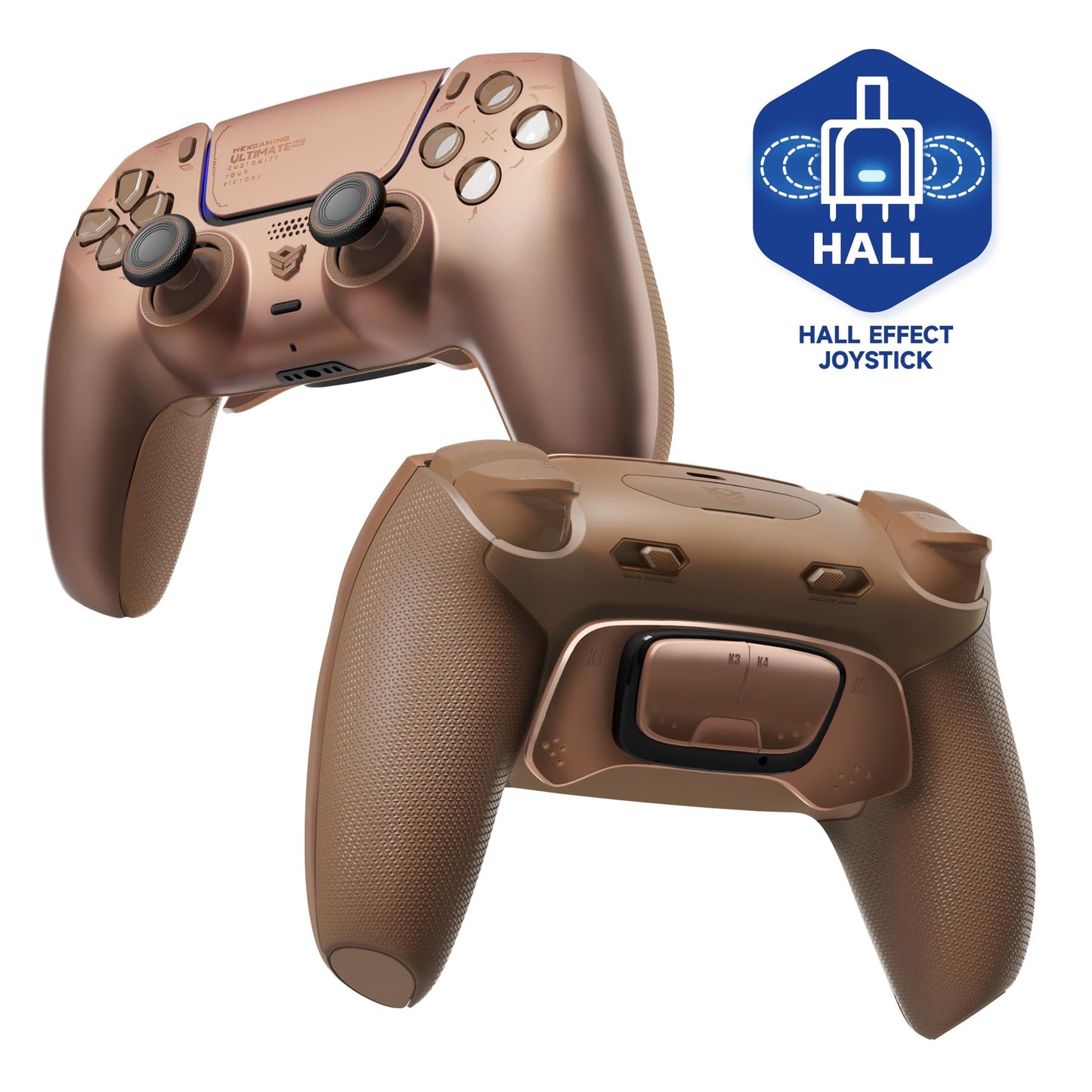 Pro Gaming Controller with Remappable Buttons