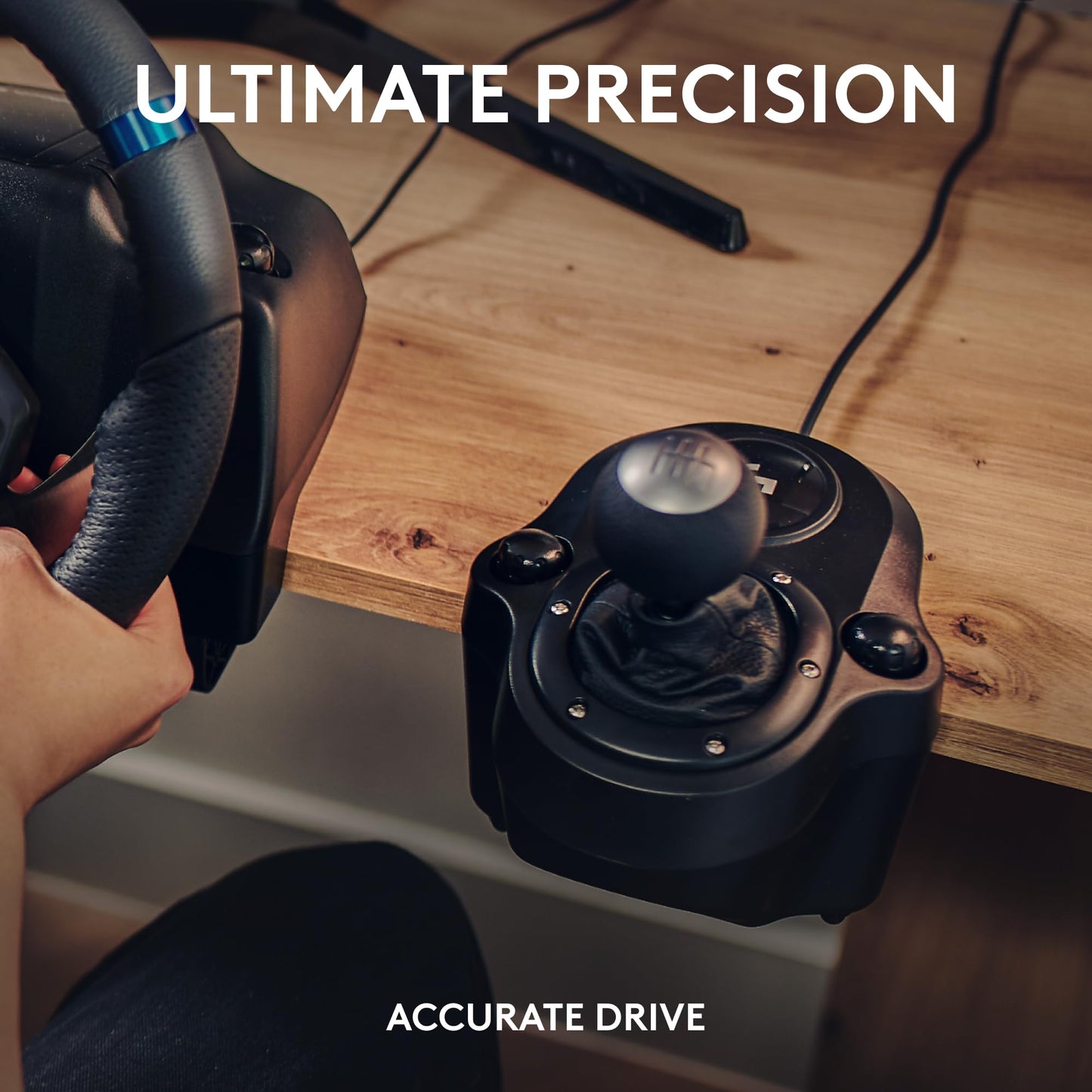 Racing Shifter and Handbrake with Table Clamp