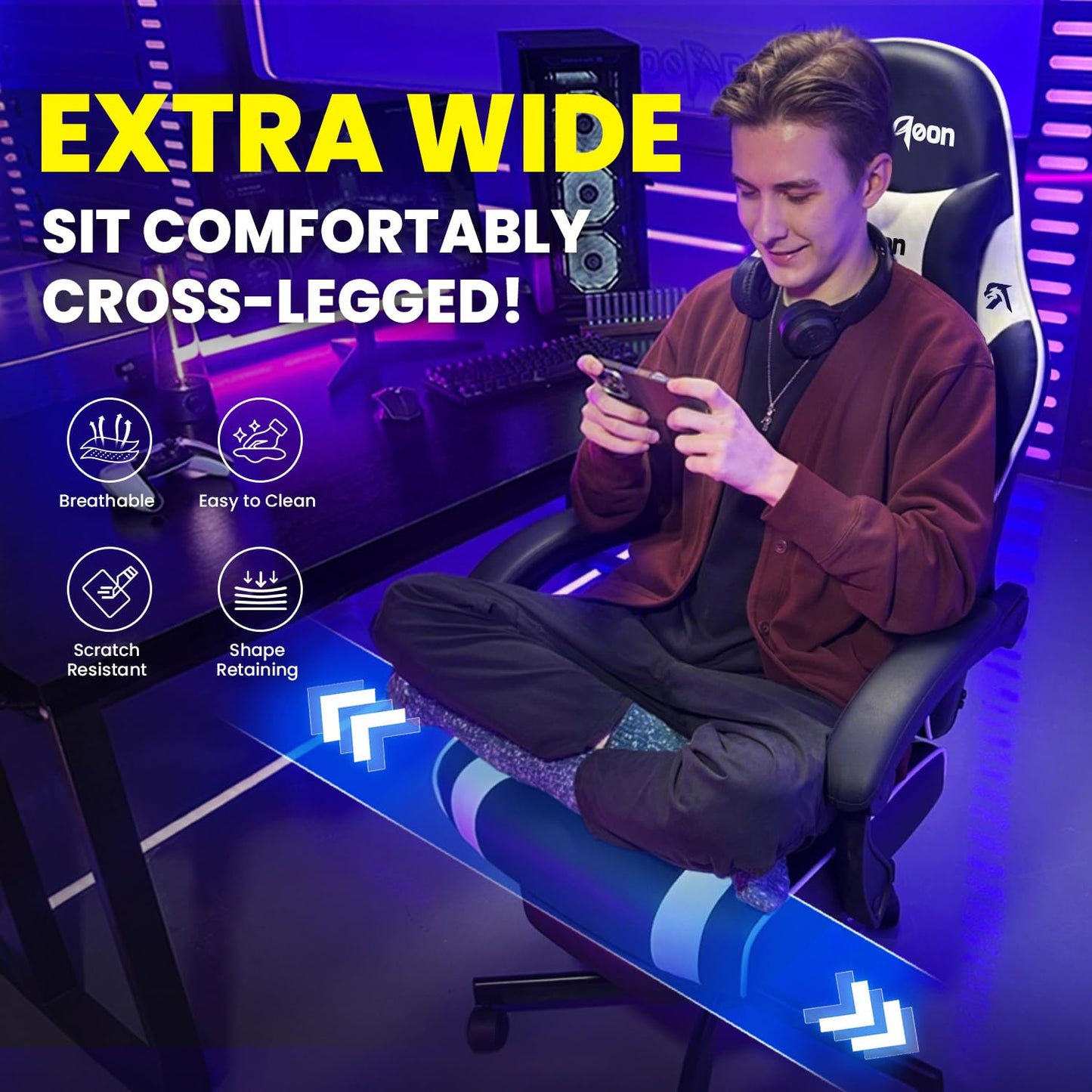 Ergonomic Gaming Chair with Full Body Support