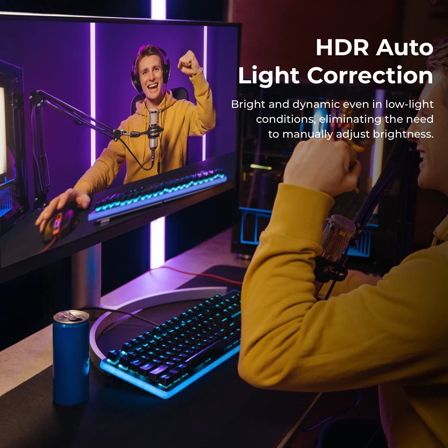 4K AI Tracking PTZ Streaming Camera